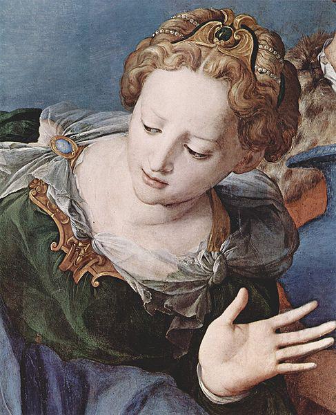 Altar der Kapelle der Eleonora da Toledo, Szene: Kreuzabnahme, Detail, Angelo Bronzino